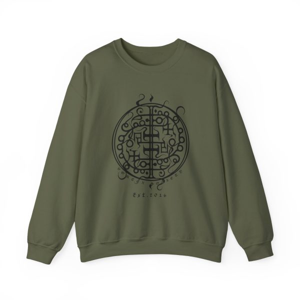 Gaerea GAEREA NEWBORN Dark Green Sigil Unisex Heavy Blend™ Crewneck Sweatshirt